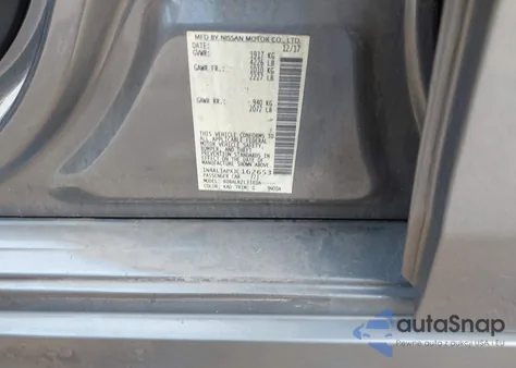 2018 Nissan Altima 2.5 Sl из США, поврежденный, VIN 1N4AL3APXJC162653